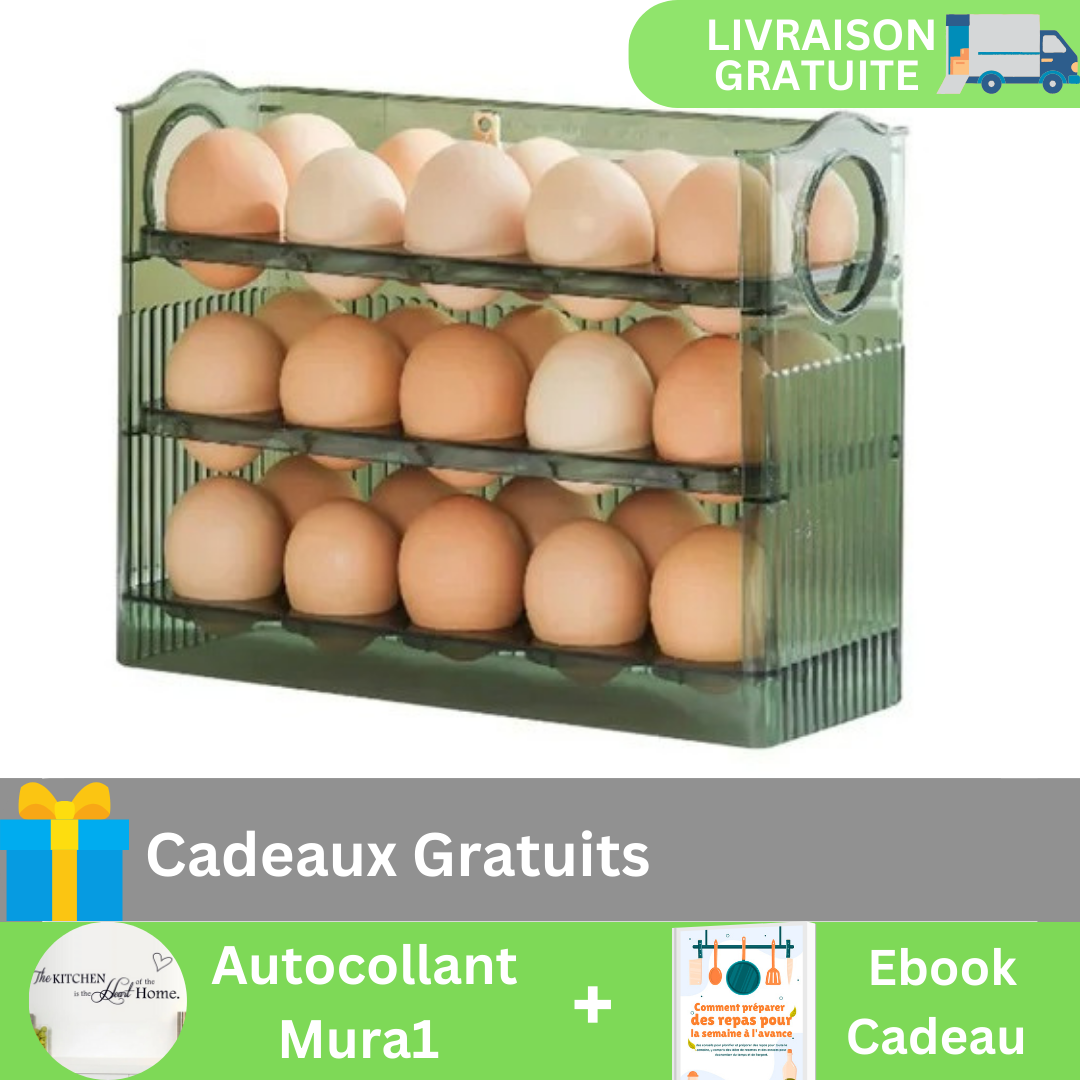 Organisateur frigo pour oeufs