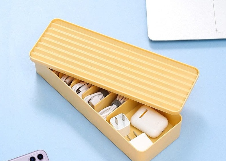 MyCableBox™ - Boite de rangement pour câbles
