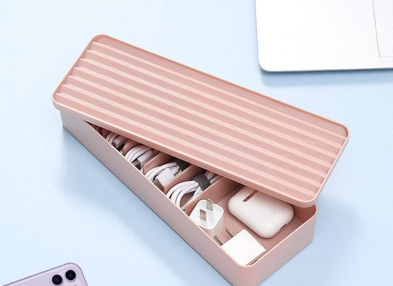 MyCableBox™ - Boite de rangement pour câbles
