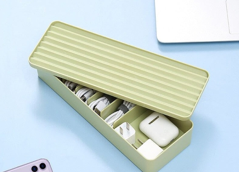MyCableBox™ - Boite de rangement pour câbles
