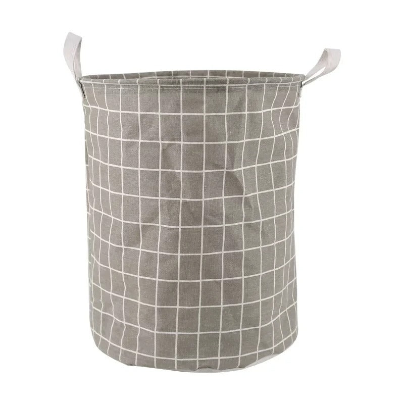 Panier-Carreaux-Gris